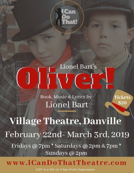 Oliver at the Danville Village Theater