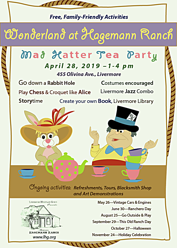 Mad Hatter Tea Party, Livermore, CA