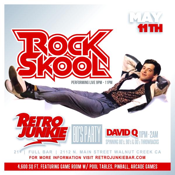 Rock Skool (Awesome 80's Rock Tribute)+ DJ David Q